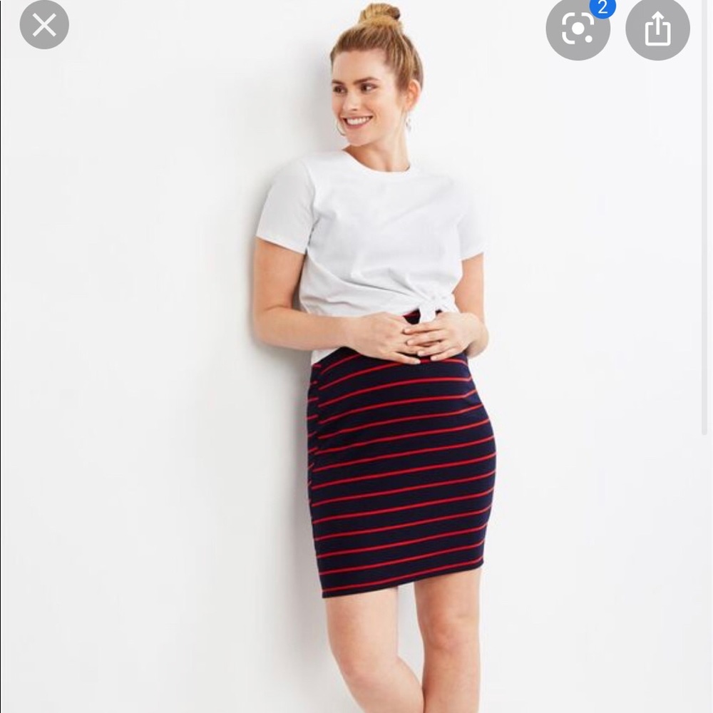 Red, White and Blue Layered Dress